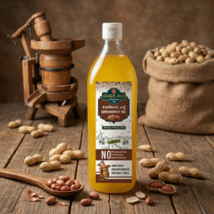 Woodpressed Groundnut Oil
